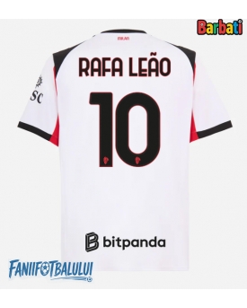 AC Milan Rafael Leao #10 Tricou Fotbal Replică 2025-26 Barbati Deplasare